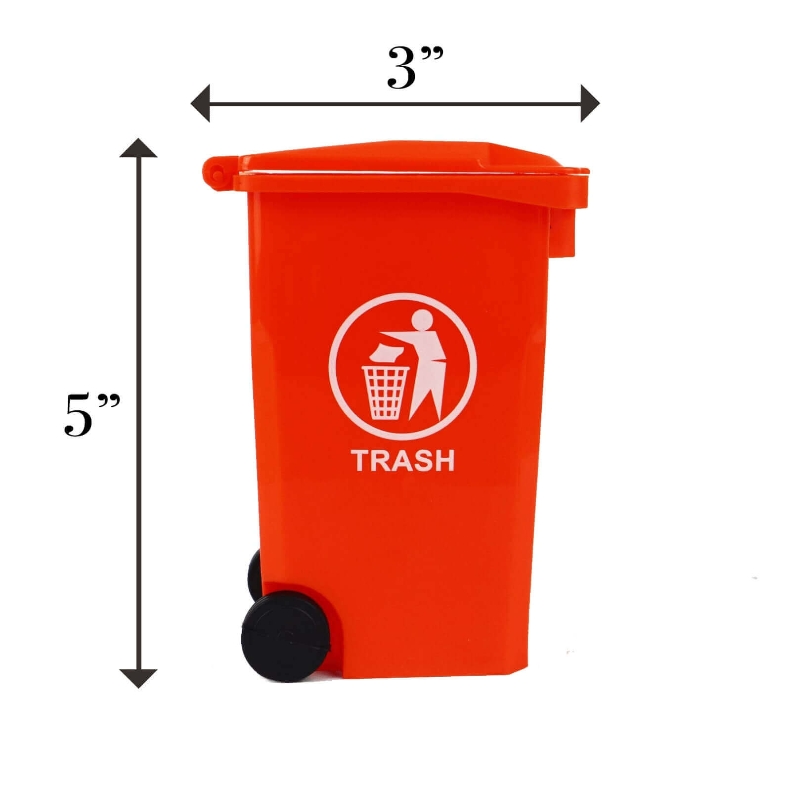  Wiosi Miniature Trash Can Bin Stationery Organizer